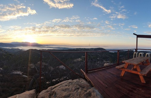 Fallbrook RV Rental | A Quiet Fireside Retreat in a Scenic Glamping Dome