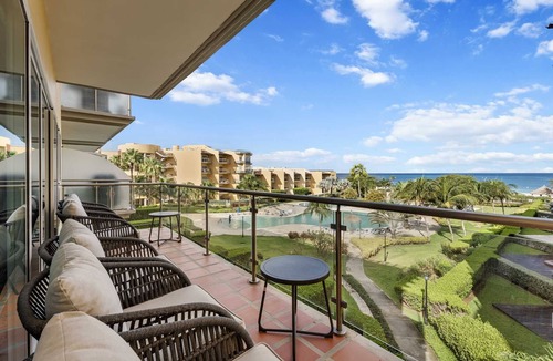 Oranjestad-West Condo | Beachfront - Aqua Vista 3BR condo - A347