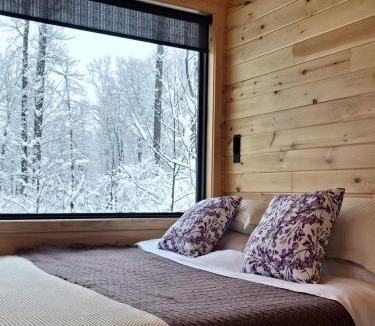 Quakertown House | Eastern Redbud: Escape to a Cozy Woodland Tiny Home and a Peaceful Forest Retreat Perfect for Two in Pennsylvania