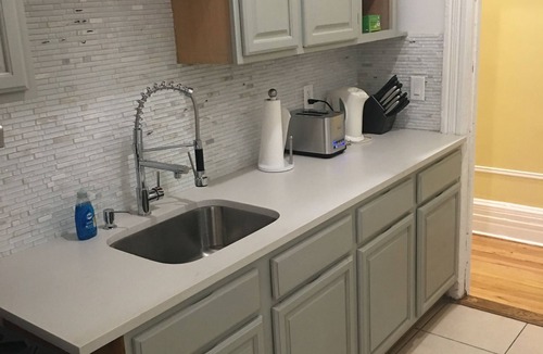 Bushwick Apartment | Large bedroom Large living and dining area Brownstone house Very comfy