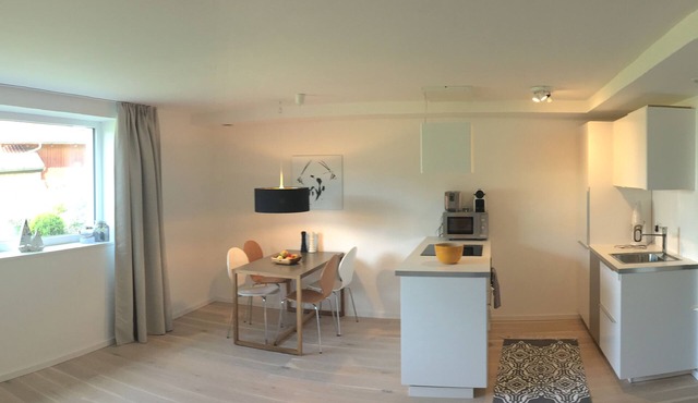 Bright and modern apartment, just 100 meters from the beach on the Ammersee