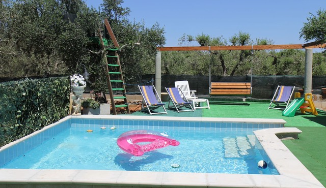 Olive tree house with private pool and garden