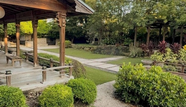 Tiny House in Authentic Japanese Koi Garden in Florida