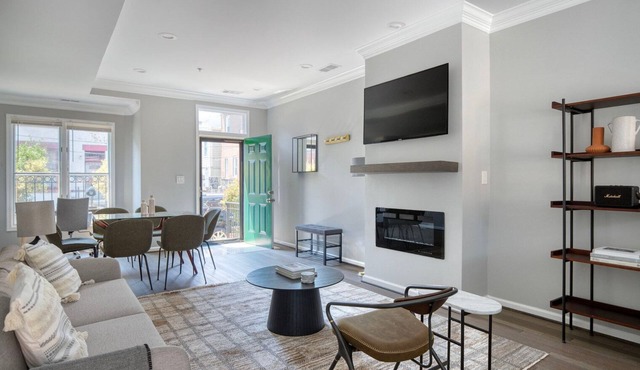 Unbelievable Shaw 2BR w/Backyard & W/D, nr Nightlife, by Blueground