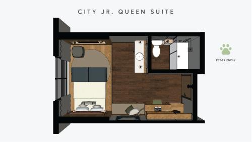 City Junior Queen Suite